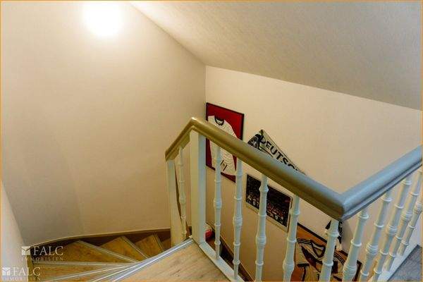 Treppe im Dachgeschoss