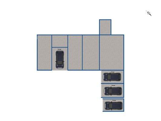 Grundriss Scheune-Garagen