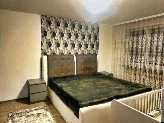 Teilansicht Schlafzimmer