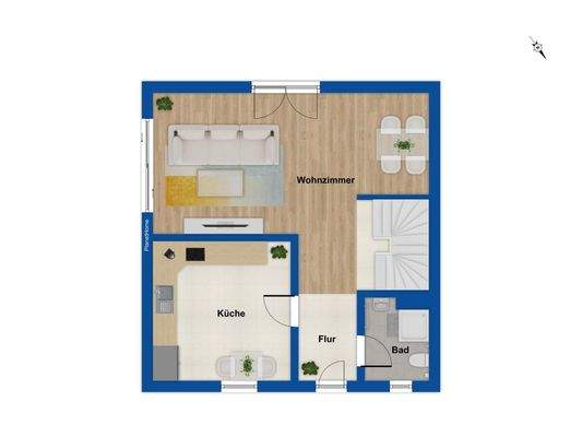 Grundriss Erdgeschoss