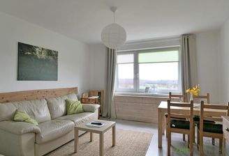 Blick ins Wohnzimmer