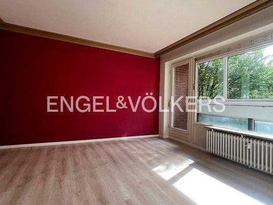 ca. 17 m² großes Zimmer mit extra Terrasse nach Südwesten ausgerichtet..