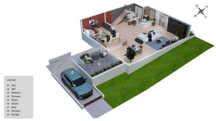 Grundriss Erdgeschoss