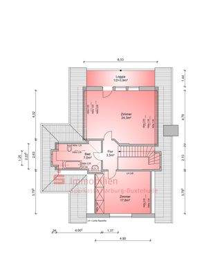 Grundriss Dachgeschoss