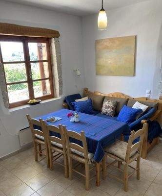 Kreta, Paidochori: Ländliches Steinhaus mit freier Aussicht zu verkaufen