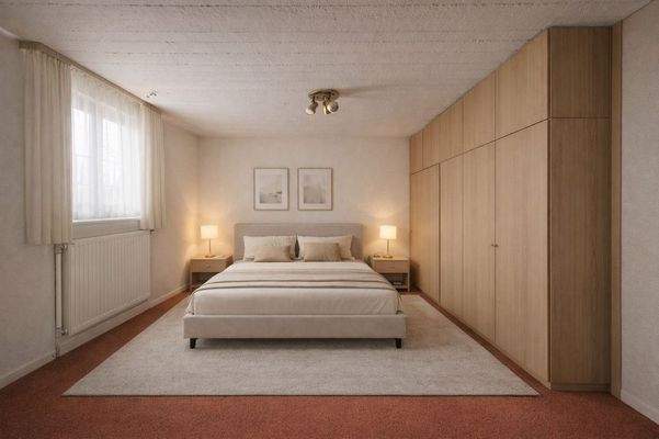 EG Schlafzimmer 1 Fotomontage