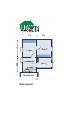 Grundriss Kellergeschoss