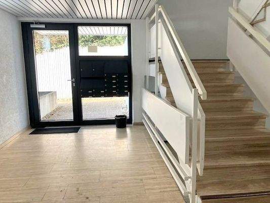 gepflegtes Treppenhaus