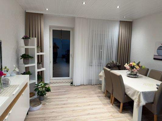 Essbereich OG u DG Wohnung