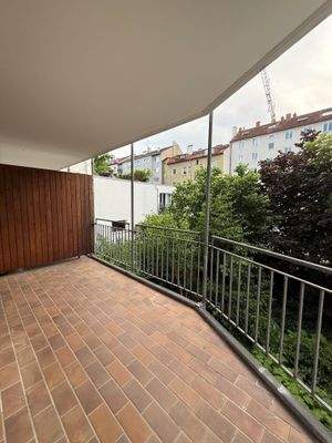 Balkon in Südwestlage 