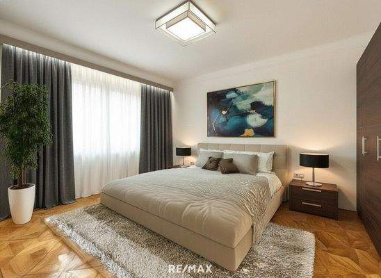 Visualisierung Schlafzimmer