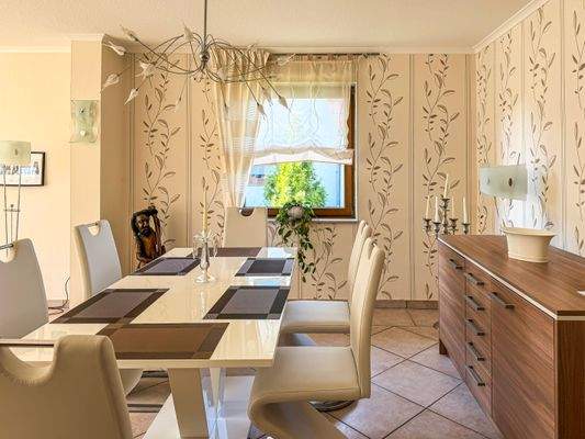 Platz für den Esstisch