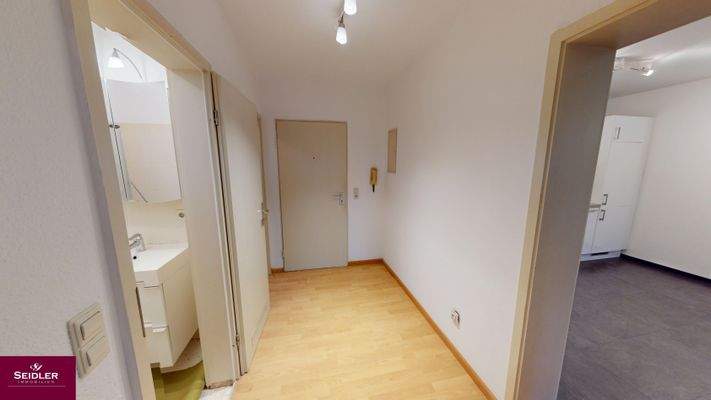 Geräumiger Eingangsbereich