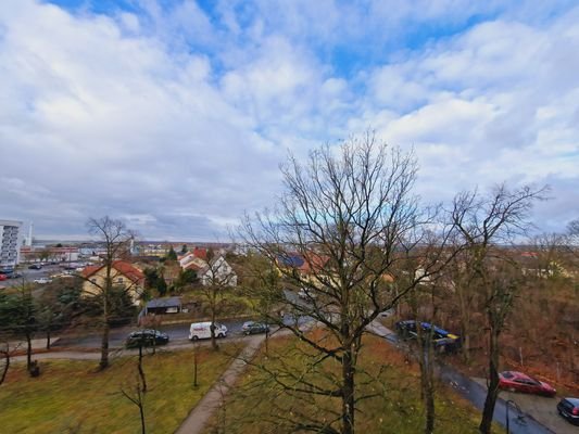 Ausblick Balkon