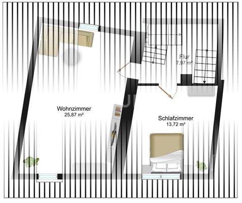 Grundriss 2. Obergeschoss