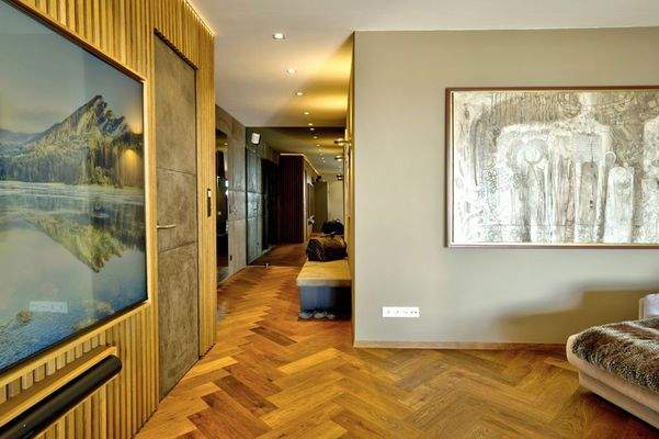 Hochwertig und stilvoll präsentiert sich die 3-Zimmer Wohnung 