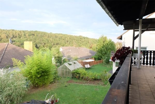 Balkon Aussicht