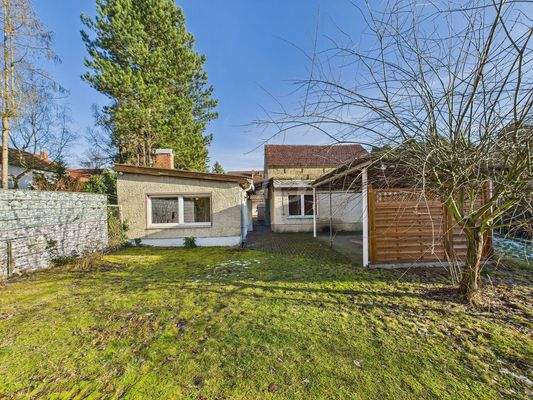 Blcik auf das Nebengelass