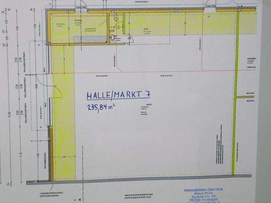 Grundriss EG ohne Trennwände