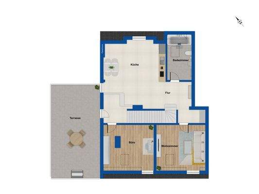 Grundriss Obergeschoss