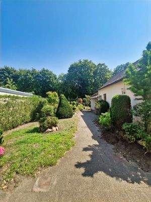 Blick in den Gartenbereich