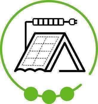 Inklusive Photovoltaikvorrüstung