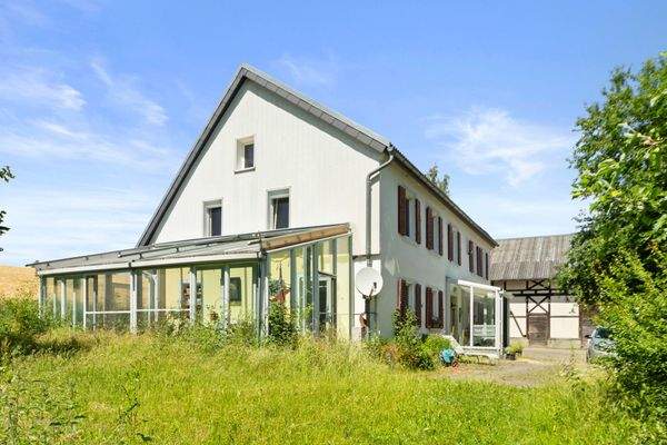 Haus Südansicht, nah