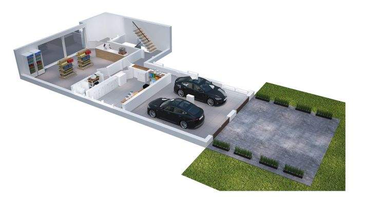 Erdgeschoss Grundriss