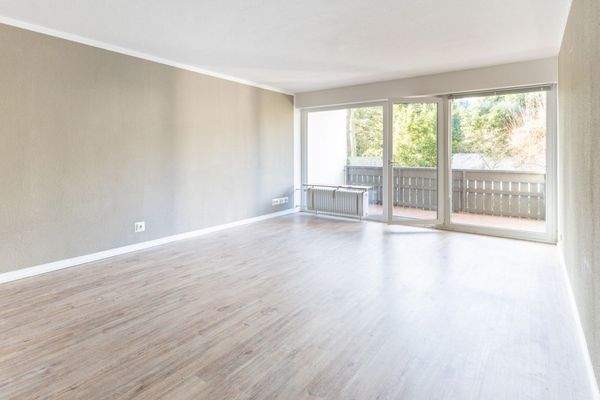 Teilansicht Wohn-/Ess-/Schlafbereich