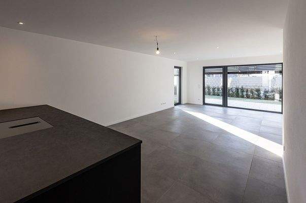 Wohn-, Essbereich / Musterhaus