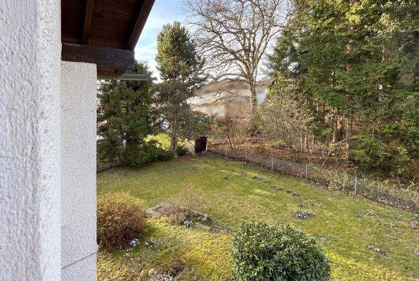 Blick in den Garten!