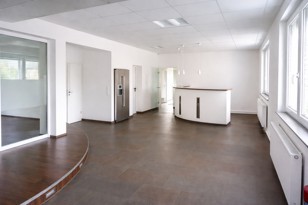 Empfangsbereich Praxis 