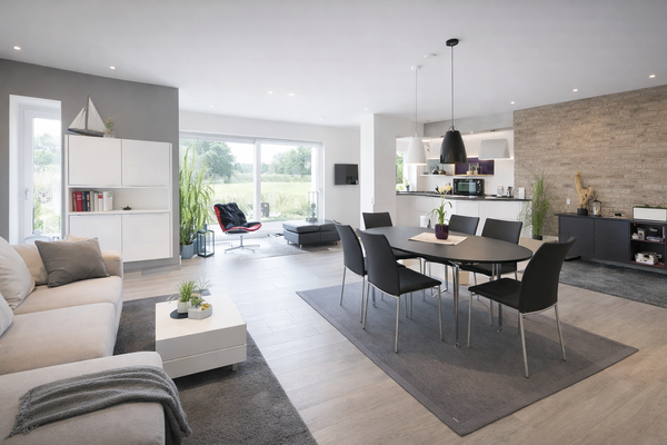 Wohn Essbereich Idee