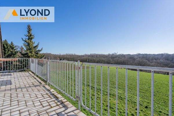 Aussicht Einheit 2. Obergeschoss links