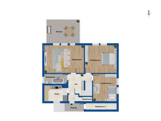 Grundriss - Erdgeschoss