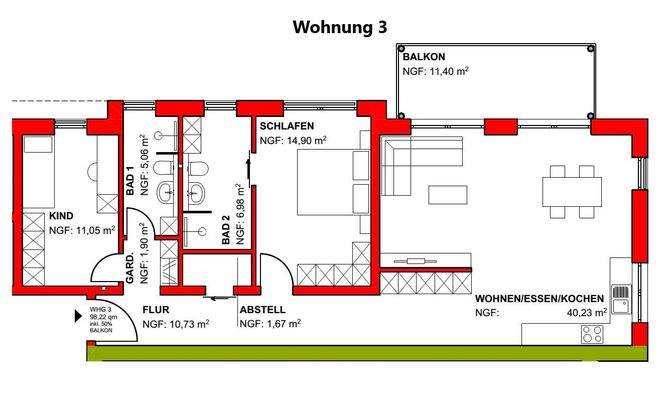 Wohnung 3