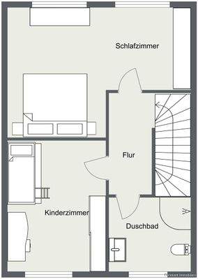 Obergeschoss Grundriss
