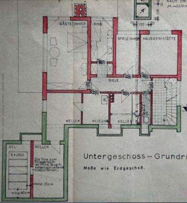Untergeschoss mit Kelleranteil