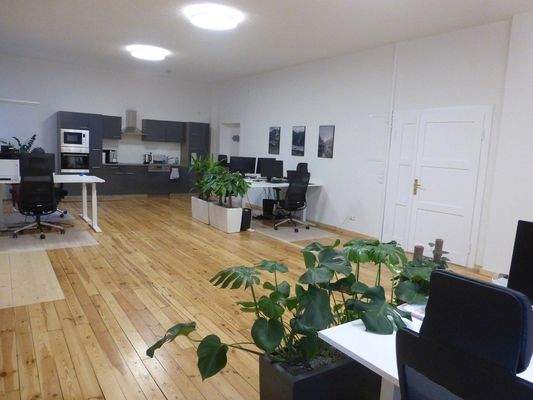 teilbare Fläche Wohnen und Arbeiten, Blick 1