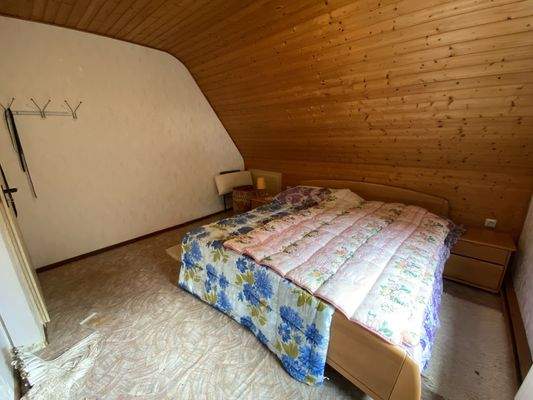 Schlafzimmer im Dachgeschoss