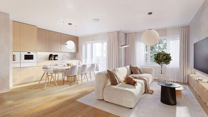 Lichtdurchfluteter Wohntraum mit optimalem Schnitt – modernes, helles Raumkonzept für höchste Wohnqualität!