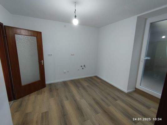 Durchgangszimmer als Abstellbereich