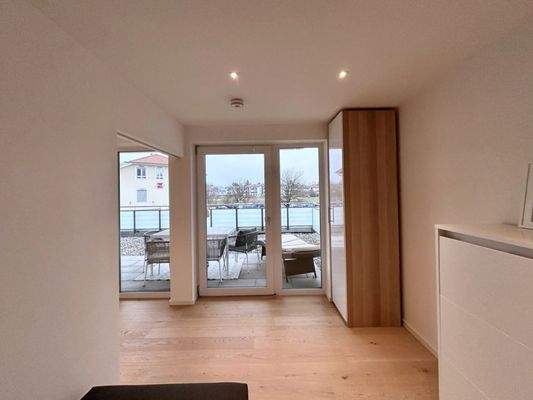 Blick in die Mietfläche