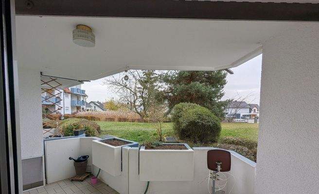 Blick aus der Küche