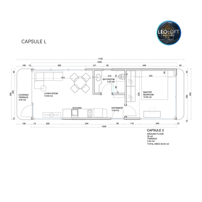 CAPSULE L - ca. 38,5 qm