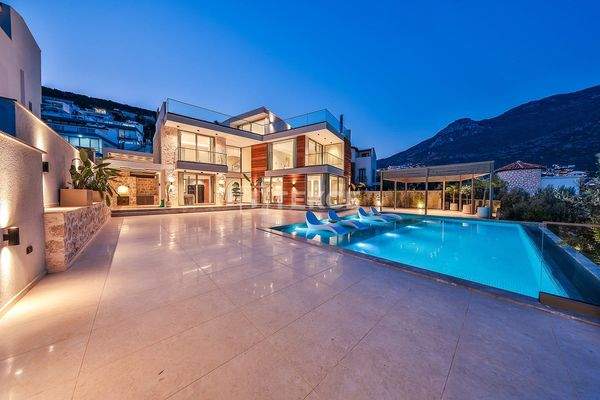 5-Bedroom Panoramic Sea View Villa in Kalkan Antalya