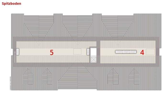 Grundriss Spitzboden gesamt