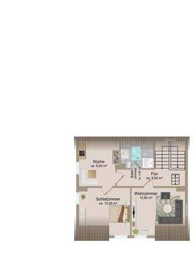 Grundriss Dachgeschoss