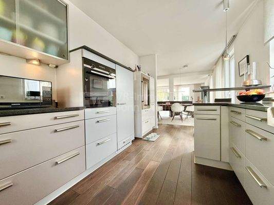 Blick aus der Küche