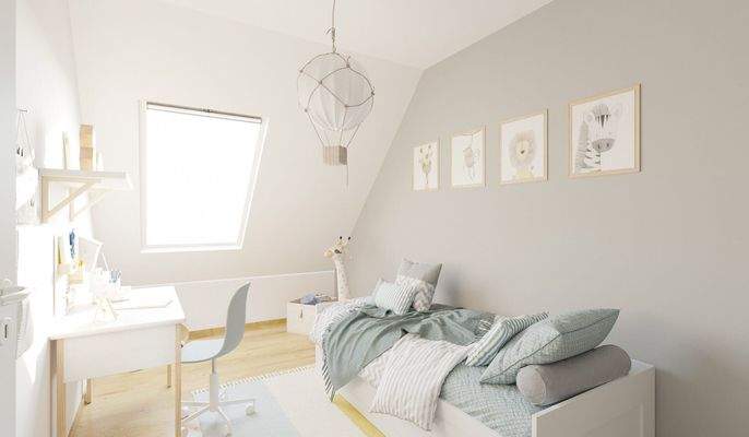 Visualisierung des Kinderzimmers